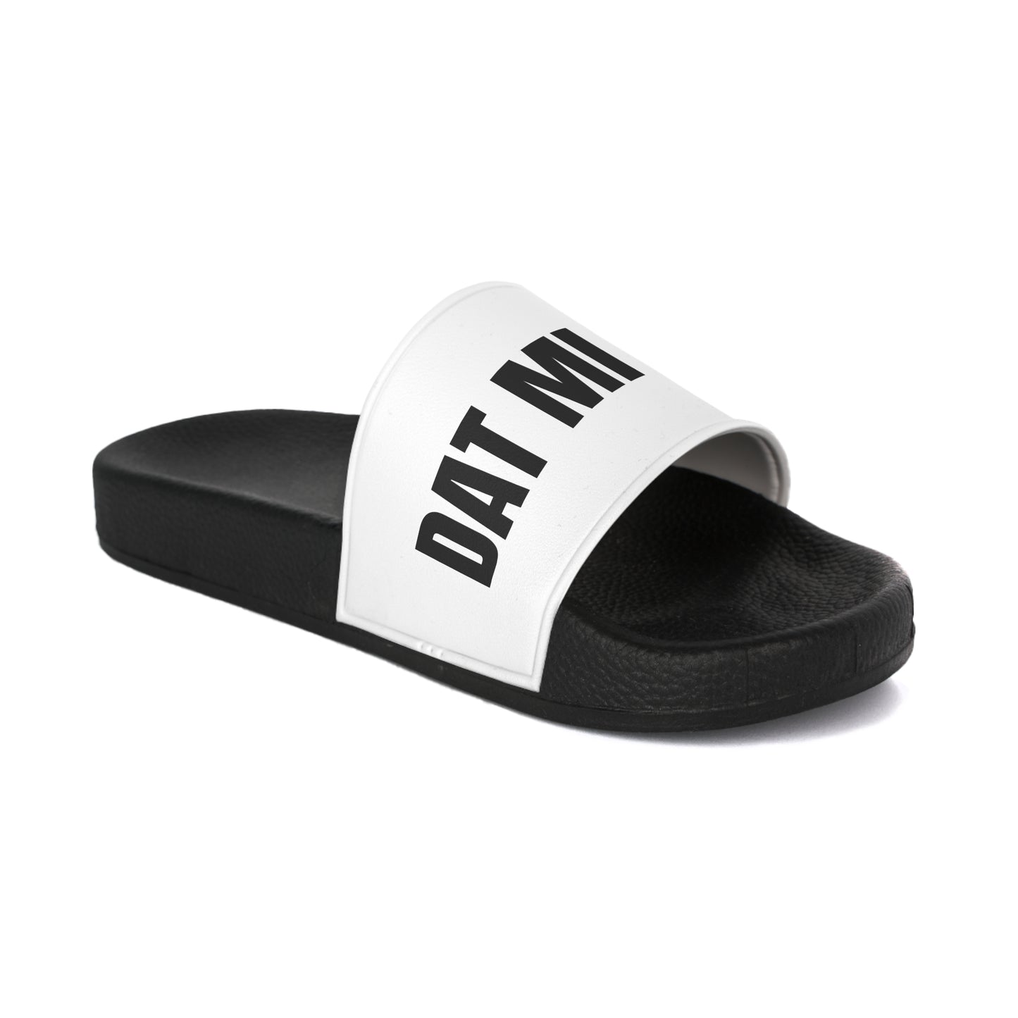 WOMEN'S SLIDER SANDALS 'DAT MI SEH' LOGO